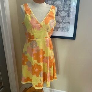 Vintage Chadwick’s retro floral cotton sundress lightweight 
60’s style size 6P